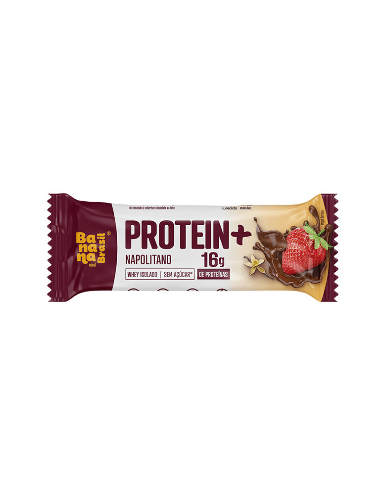 Barra Protein Napolitano - Banana Brasil - 9x50g