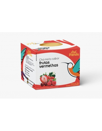 Chá Gold Frutas Vermelhas - PRENDA - 30g / 15 saquinhos