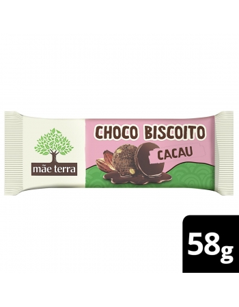 Choco Biscoito Cacau - MÃE TERRA - 58g