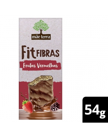 Barra Fit Fibras Frutas Vermelhas - MÃE TERRA - 3x18g