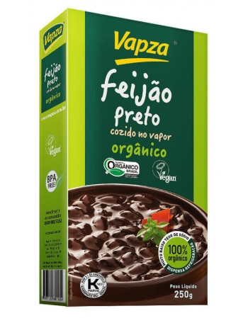 Feijão Preto Orgânico - VAPZA - 250g