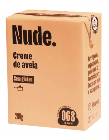 Creme Culinário de Aveia Vegano - Nude - 200g