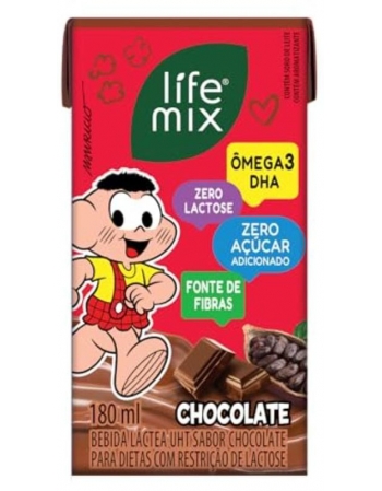 Achocolatado Turma da Mônica - LIFE MIX KIDS - 180ml