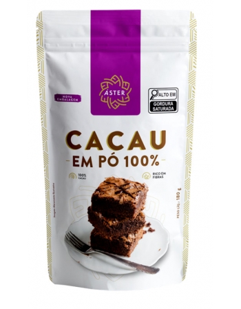 Cacau em Pó 100% Puro - Aster - 180g