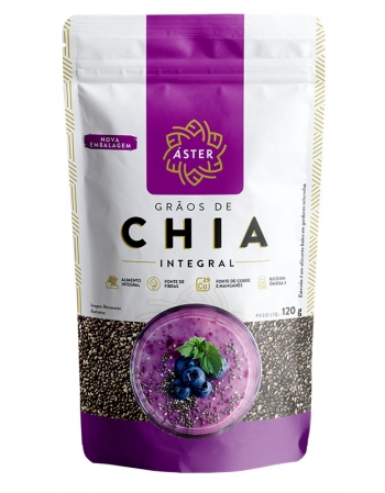 Chia em Grãos - Aster - 120g