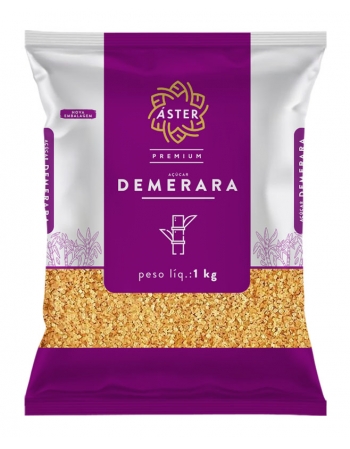 Açúcar Demerara - Aster - 1kg