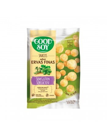 Snacks Soja Ervas Finas - Goodsoy - Unidade De 25G