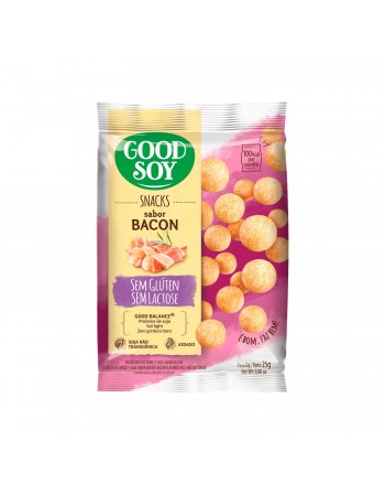 Snacks Soja Bacon - Goodsoy - Unidade De 25G