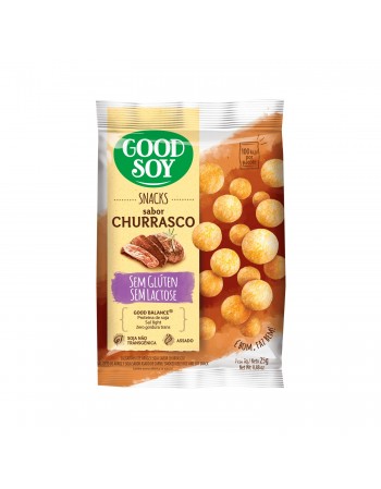 Snacks Soja Churrasco - Goodsoy - Unidade De 25G