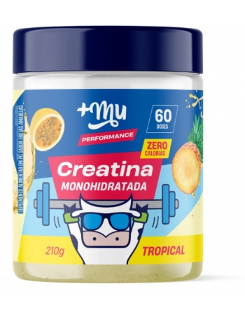 Creatina Monohidratada Tropical - +Mu - 210g