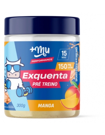 Exquenta Pré-Treino Manga- +Mu Performance - Pote 300g