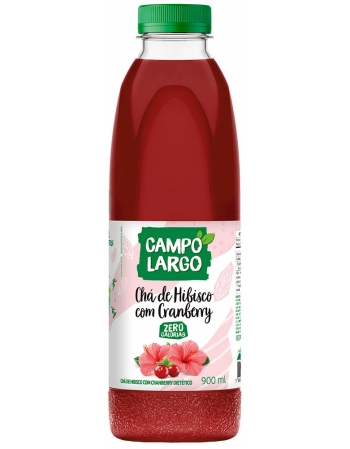 Chá Hibisco e Cranberry - CAMPO LARGO - 900 ml